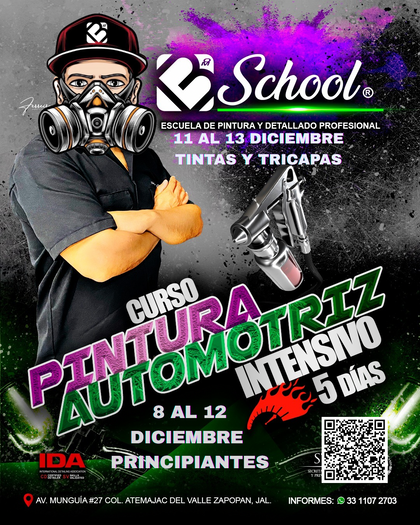 CURSO DE PINTURA AUTOMOTRIZ GRUPAL