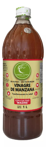 VINAGRE DE MANZANA ORGANICO 1L