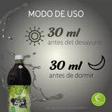 JUGO DE MAGUEY ASADO CON 10 PLANTAS 1L