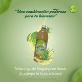 JUGO DE MAGUEY CON NOPAL 1L