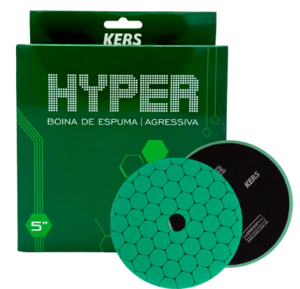 KERS PAD CORTE AGRESIVO VERDE 5''