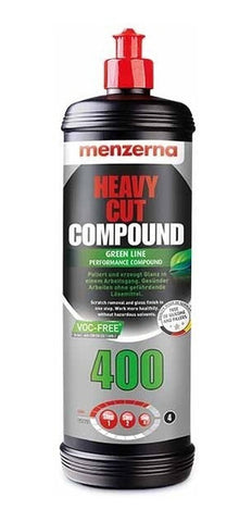 Menzerna Heavy Cut Compound 400 Ecológico 8 oz