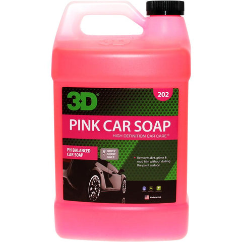 3D Pink Car Soap