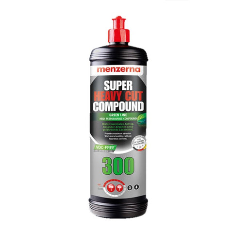 Menzerna Super Heavy Cut Compound 300 Ecológico 32oz